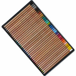 Gioconda Pastel Pencil Set of 36 Pencils in a Metal Tin