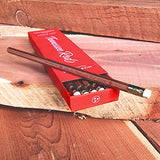 Tennessee Red Pencil, Wood-Cased Graphite #2 HB Soft, Musgrave Pencil Company, Un-Sharpened, Eastern Red Cedar Pencil, 12-Pack in Box