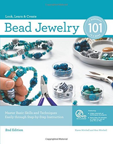 Bead Jewelry 101: Master Basic Skills and Techniques Easily Through Step-by-step Instruction (101: Workshop in a Book) by Karen Mitchell (1-Oct-2011) Spiral-bound