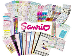 SANRIO Characters Wonderful 12-pc Stationery and Accessory Assorted Set Bundle