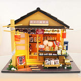 DIY DOLLHOUSE Miniature Kit with Furniture, 3D Wooden Miniature House , Miniature Dolls House kit M914