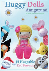 Huggy Dolls Amigurumi: 15 Huggable Doll Patterns (Sayjai's Amigurumi Crochet Patterns) (Volume 2)