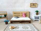 Miniature Mattress for Dollhouse Bed. Bedroom Furniture Spread BJD Doll Handmade
