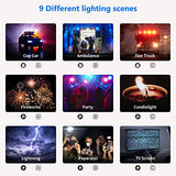 Neewer RGB LED Video Light with App Control, 360° Full Color, 30W RGB450 Video Lighting Kit with CRI 97+, 9 Scene Effect for Gaming, Streaming, Zoom, YouTube, Webex, Broadcasting and Photography