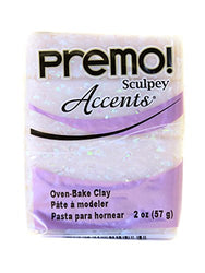 Sculpey Premo Premium Polymer Clay opal 2 oz. [PACK OF 6 ]