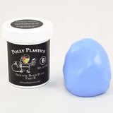 Polly Plastics Silicone Molding Putty - 1/2 Lb - for Moldable Plastic | Wax | Clay | Urethane and Epoxy Resins | Plaster