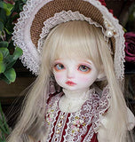 BJD Dolls 1/4 Red Lolita Style SD Doll BJD Giant Baby Doll 18 Inch 14 Ball Jointed Doll DIY Toy with Hair Accessories Full Set Having Different Movable Joints