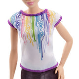 Barbie Métiers de l'année, poupée ingénieure en robotique aux cheveux roses avec un chignon, jouet pour enfant, FRM12