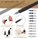 NC Calligraphy Pen Set, with Calligraphy Pen and Pen Nib,Ink, Calligraphy Pens for Beginners Vintage Pen Set, Calligraphy Pen Set Used for Artistic Writing, Signing, and Writing Lette(2 colors)