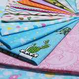 Misscrafts 50pcs 8" x 8" (20cm x 20cm) Top Cotton Craft Fabric Bundle Squares Patchwork DIY