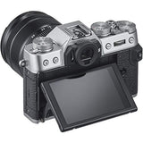 FUJIFILM X-T30 Mirrorless Digital Camera (Body with Spare Battery Bundle, Silver)