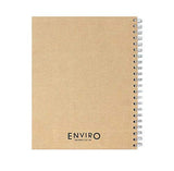 Artway Enviro (Recycled) Spiral Sketch Book/Drawing Pad - 8.5" x 11" in Portrait - 170gsm / 105lb - 100% Recycled Hardcover Sketchbook
