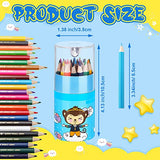 15 Pcs Colored Pencils Set with Sharpener in Tube Coloring Pencils 24 Colors Art Pencils Portable Sketching Pencils Drawing Supplies Art Drawing Pencil for Kids Adults Writing Sketching Painting