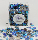 Summer Nights Shaker Mix 60 grams Sequins Buttons Seed Beads