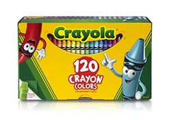 Crayola Classic Color Crayons, Tuck Box, 120 Colors (526920)