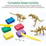 Creativity for Kids Create with Clay Dinosaurs - Build 3 Dinosaur Figures with Modeling Clay
