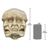 Design Toscano DB51037 Faces of a Nightmare Gothic Wall Sculpture, 10 Inch, Polyresin, Ancient Ivory