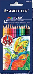 STAEDTLER Wopex Triangular Coloured Pencils Pack Of 10 Cases Of 12 Assorted