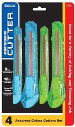 BAZIC Jumbo & Mini Multipurpose Cutter (4/Pack) (Case of 12) (145-12)
