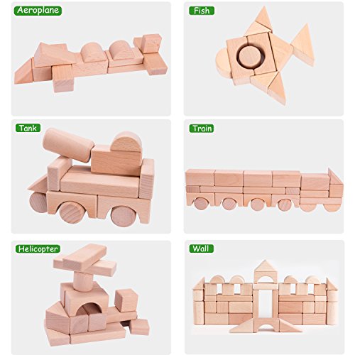 Shop iPlay, iLearn Kids Wooden Building Block at Artsy Sister.