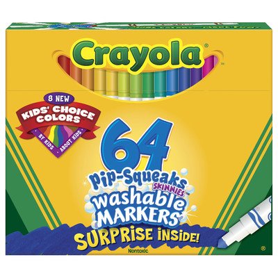 Crayola 58-8764 Crayola® Pip-Squeaks Skinnies™ Markers