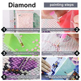 KOSE Diamond Painting Kits for Adults DIY 5D Round Full Drill Crystal Rhinestone Diamond Embroidery Paintings on Canvas Arts Craft for Home Wall Decor-14"W X 18"L Sunflowers with Butterfly