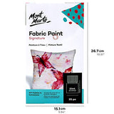 Mont Marte Signature Fabric Paint, 20pc x 0.7oz (20ml), Suitable for DIY Fashion and Homewares