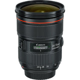 Canon EF 24-70mm f/2.8L II USM Lens Bundle with Cleaning Kit, Filter Kits, Padded Lens Case, and Tripod (Intl Model)