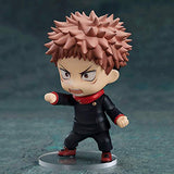 JJRPPFF Q Version Itadori Yuji Figure, 3.9 Inches Jujutsu Kaisen Character Model, Multiple Accessories Included, Cute Nendoroid, PVC Material Anime Boy Figma (for Gift Collection)