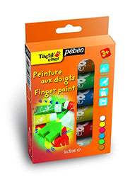 Pebeo 636800 Studio Tactilcolor Art Paint Kit, 6 x 20ml