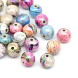 Souarts 8mm 300pcs Multicolor Acrylic Round Ball Loose Beads(1)