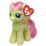 Ty My Little Pony Friendship Magic 6 Inch Beanie Babies Collection - Plush Doll 6 Pieces Doll Set (Rarity, Pinkie Pie, Applejack, Fluttershy, Rainbow Dash and Twilight Sparkle)
