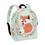 Hengpai Cute Fox School Backpacks Rucksack Animals Student Book Bags Travel Girls