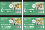 Strathmore Blank Watercolor Postcards pad of 15 (Package May Vary) (4)
