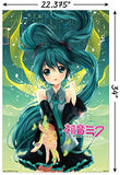 Trends International Hatsune Miku Notes Wall Poster 22.375" X 34"