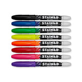 Sharpie 1779005  Stained Fabric Markers, Brush Tip, Assorted Colors, 8-Count