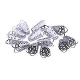 8X14mm 100pcs Cone Beads Metal Earrings Making Caps Jewelry Making Findings Accessories