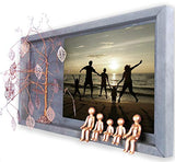 Handmade 3-Figurines 8th 19th Bronze Anniversary Picture Frame Collage forWall Charmers 8 19 21 Year Wedding Willow Family Tree Gift Wife Husband Men Her Mom Son Mother Personalized Gift OPB3R