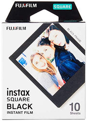 Fujifilm Instax Square Black Film - 10 Exposures