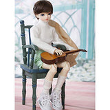 HGFDSA Fashion Boy Doll 1/4 BJD Doll 40CM/15.7Inch Toys with Full Set Clothes Shoes Wig Makeup DIY Toys Birthday Gift