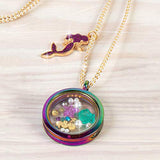 Make It Real – Mermaid Treasure Jewelry. DIY Mermaid Themed Jewelry Making Kit for Girls. Guides Tweens to Craft a Unique Pendant Locket Necklace, Ring, and Two Beaded Charm Bracelets