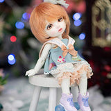 1/8ShugoFairy Jon N N Doll Girl Slender Body Free Eye Balls Fashion Shop Lillycat Normal Skin NudeDoll Human Version