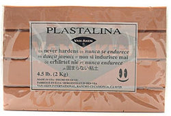 Van Aken Plastalina Modeling Clay (Flesh) - 4 1/2 Lb. Bar 1 pcs SKU# 1839651MA