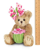 Bearington Casey Cupcake Birthday Teddy Bear 10"