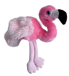 Wild Republic Flamingo Plush, Stuffed Animal, Plush Toy, Gifts for Kids, Hug’Ems 7"