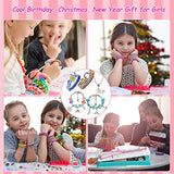 Friendship Bracelets Making Kit DIY Jewelry Arts Craft Gifts Toys for Kids Suitable for 8-12 Years Old for Girls Handmade Gifts for Christmas, Birthday Party Gifts, Rewarding, and Travel Activity
