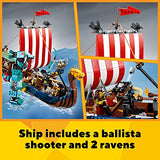 LEGO Creator 3in1 Viking Ship and The Midgard Serpent 31132 Building Toy Set for Boys, Girls, and Kids Ages 9+ (1,192 Pieces)