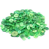 Swpeet 650 Pieces Assorted Sizes Resin Buttons 2 and 4 Holes Round Craft Buttons for Sewing DIY