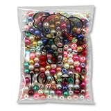 TOAOB 200pcs 4mm Tiny Satin Luster Glass Pearl Beads Round Loose Beads Wholesale Multi Color for