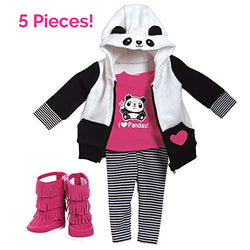 Adora Amazing Girls 18" Doll Clothes "Panda Fun" (Amazon Exclusive)